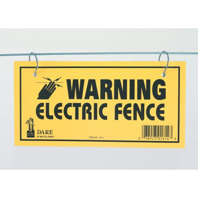 #1614-3 Electric Fence Warning Sign