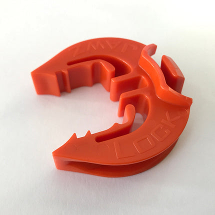LockJawz (Bulk) Electric Fence T Post Insulators - Orange (T-360)