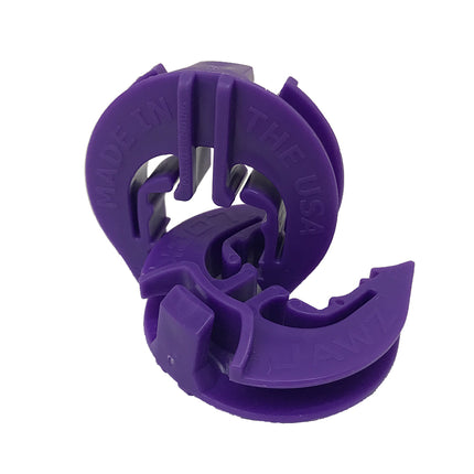 LockJawz (Bulk) Electric Fence T Post Insulators - Purple (T-360)