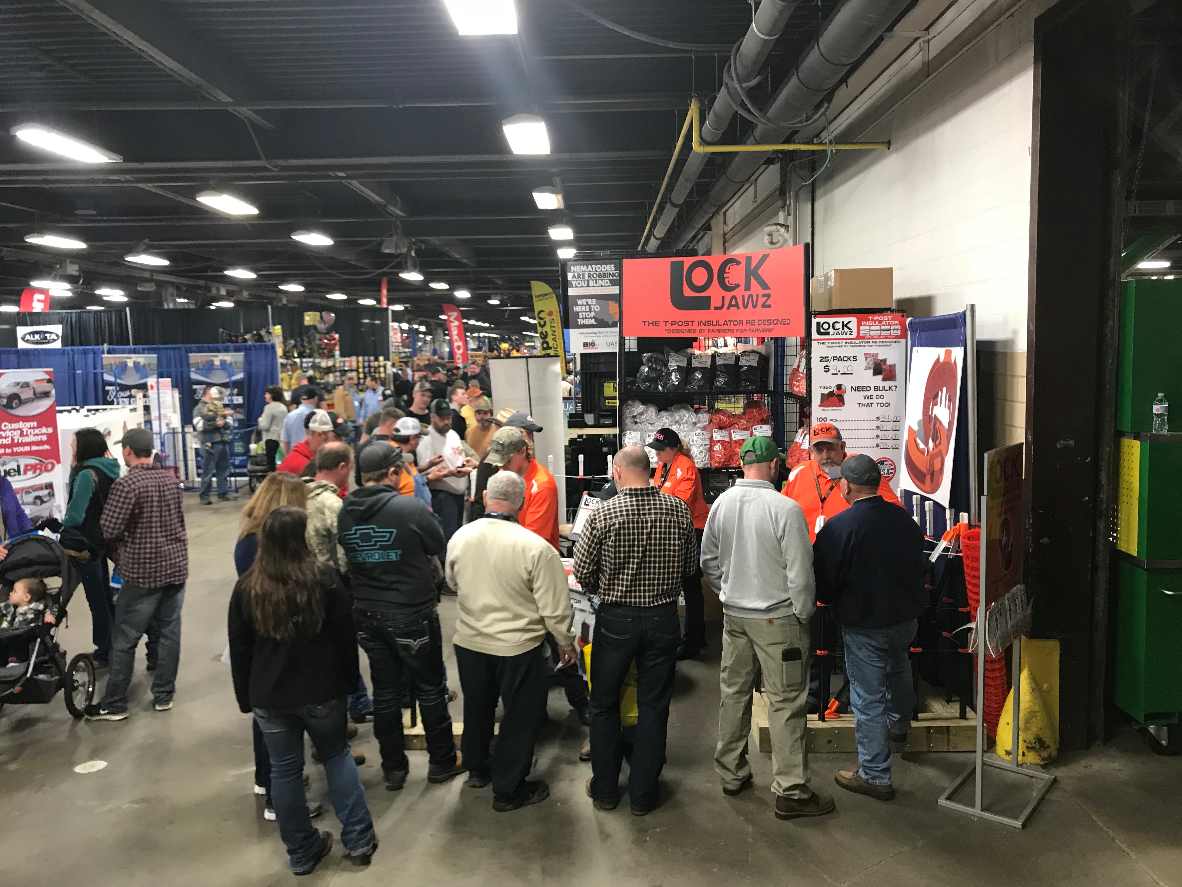 LockJawz at the National Farm Machinery Show 2018