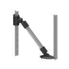End Line Brace T-Post BLACK (One Side)
