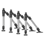 Four T-Post Corners for 99.99 (Black)