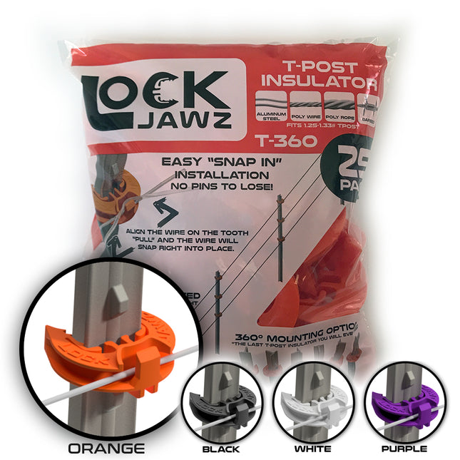 T-360 Electric Fence Insulators