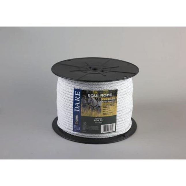 EQUINE FENCING EQUI ROPE/BRAID 4MM POLY EQUI-ROPE x 656 FT #3095