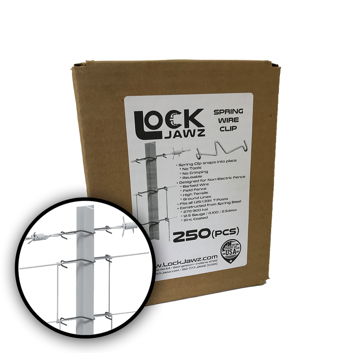 LockJawz Spring Wire Clips