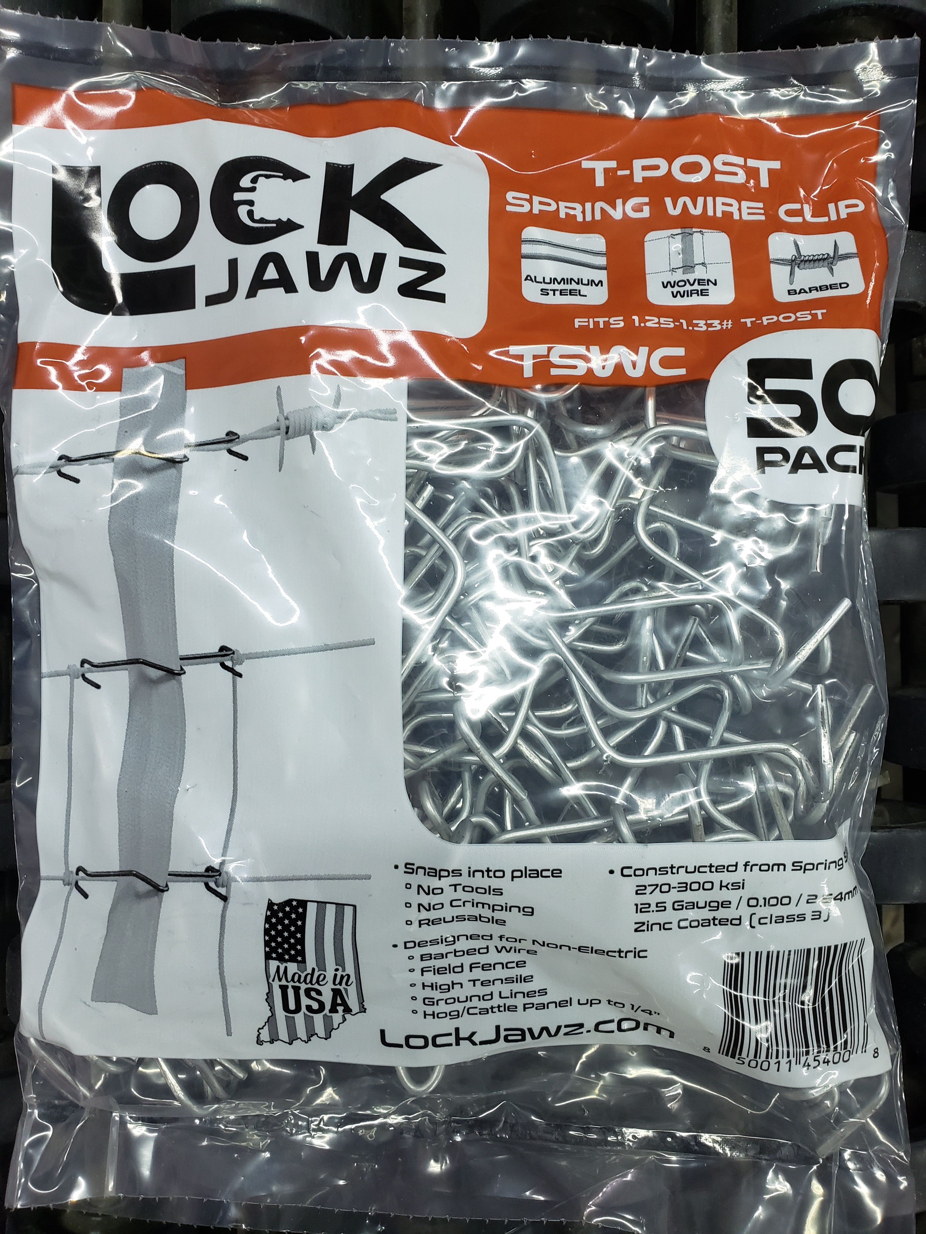 Locking Channels & Wire Clips