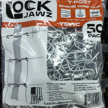 LockJawz Spring Wire Clips